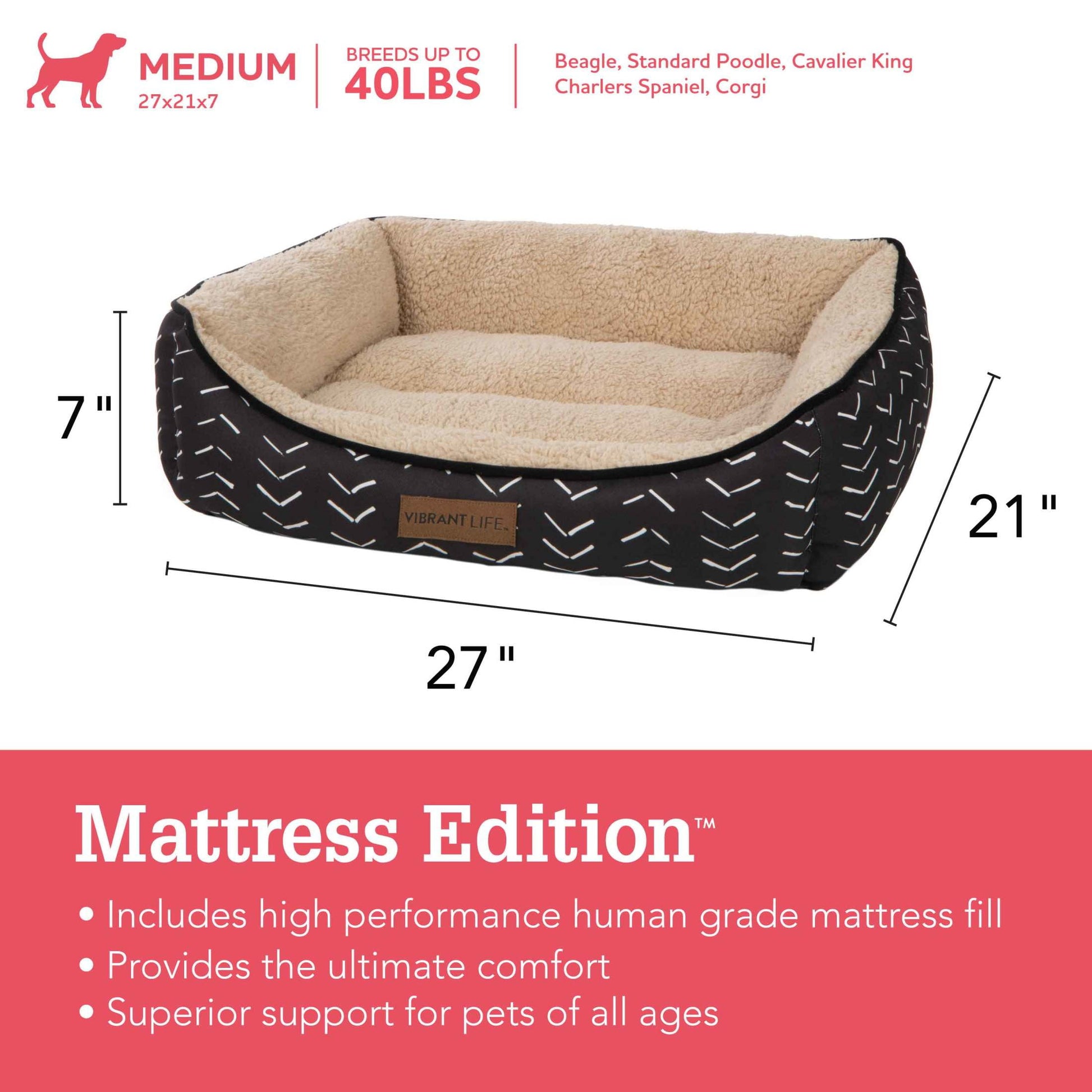 Luxe Cuddler Medium Mattress Edition Cuddler Cat Bed