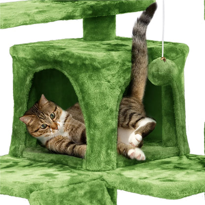 54''H Cat Tree Condo Kitten Tree Tower