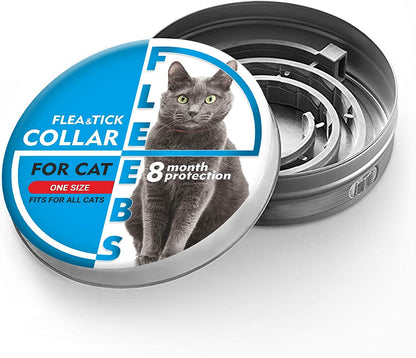 Cat Collar 8-Month Validity Period with Nаturаl Essential Oils Adjustable Collars for Cats Kitten Collar Fits All Cats Pet Supplies Random Design