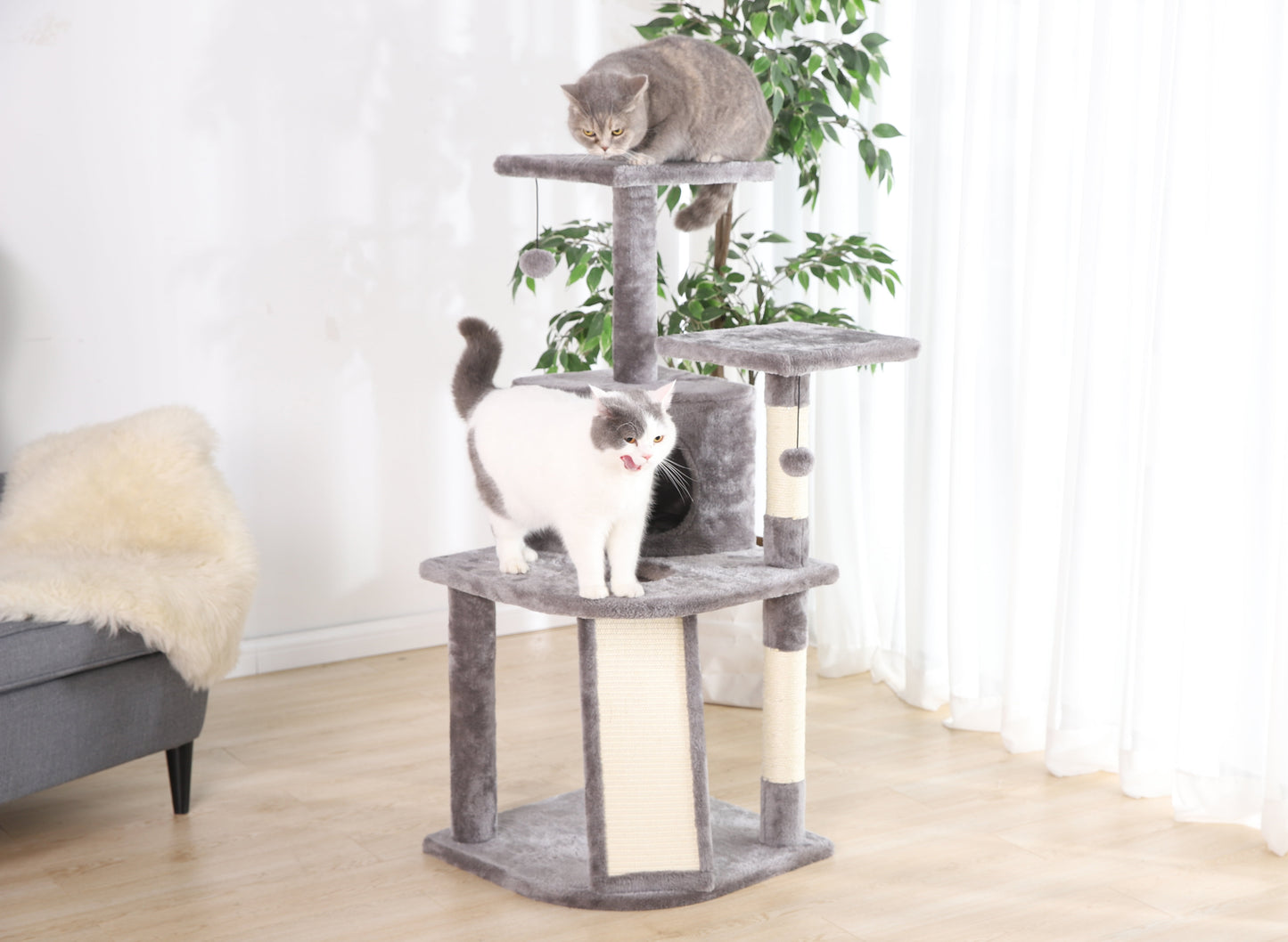 5- Level Multi-Functional Cat Tree & Condo