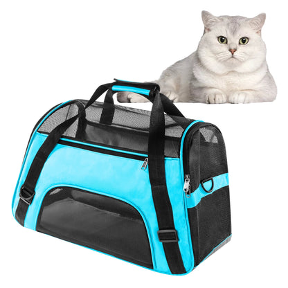 Airline Approved Pet Carrier,Soft Sided Cat Carriers for Cats 