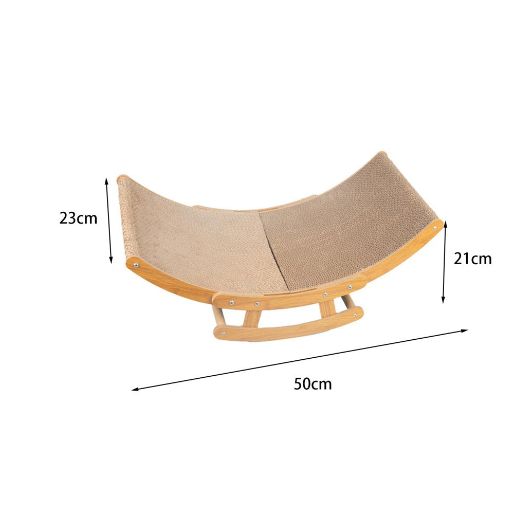 Cat Hammock Bed,  Cat Rocking Chair Scratcher for Indoor Cats 