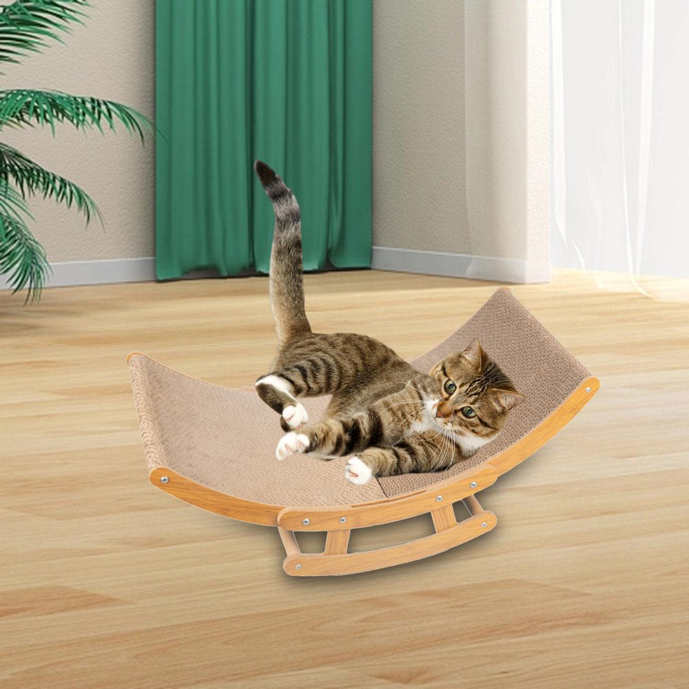 Cat Hammock Bed,  Cat Rocking Chair Scratcher for Indoor Cats 