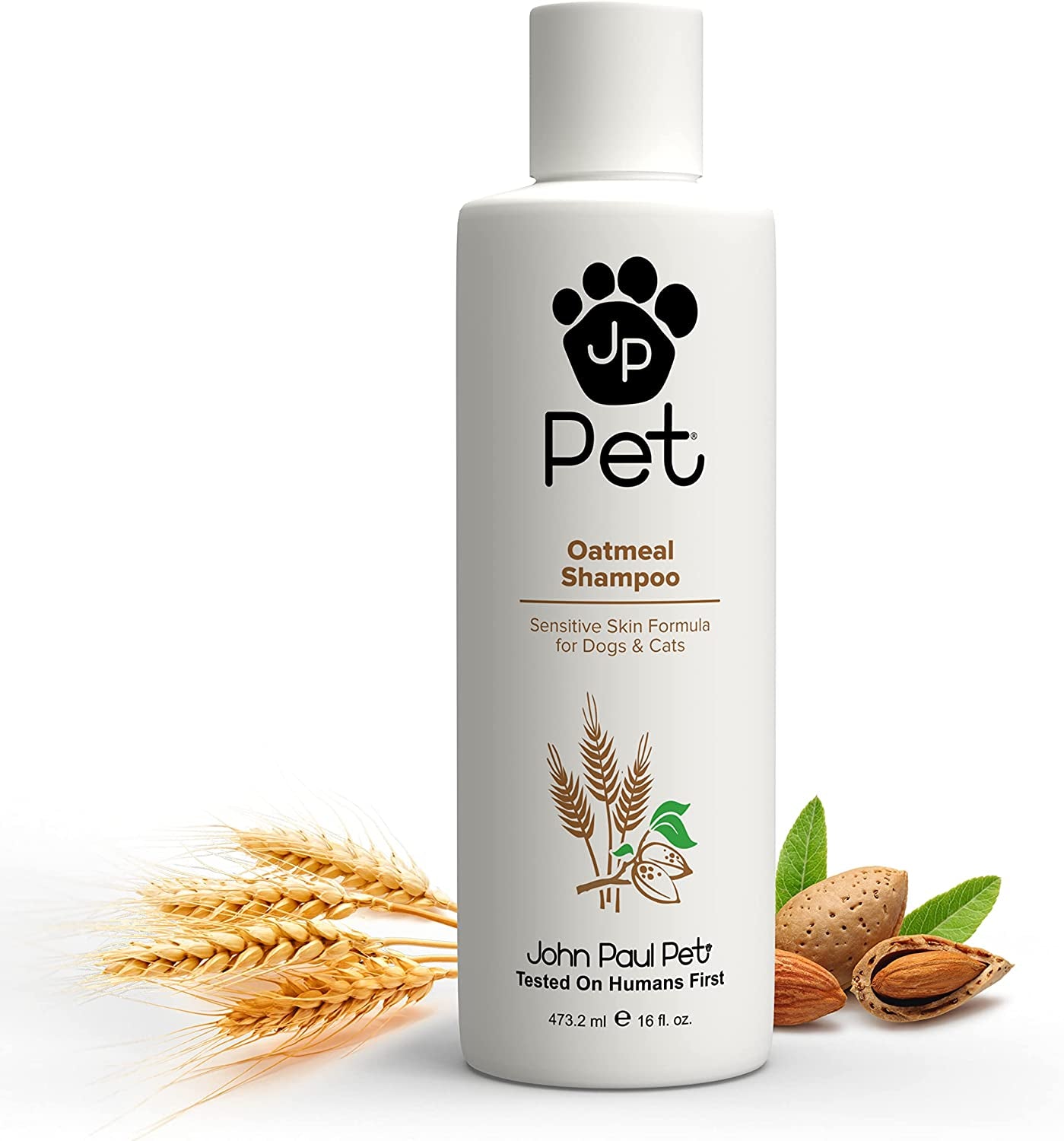 Oatmeal Shampoo - Grooming for Cats, Soothe Sensitive Skin Formula with Aloe for Itchy Dryness for Pets, Ph Balanced, Cruelty Free, Paraben Free, Made in USA