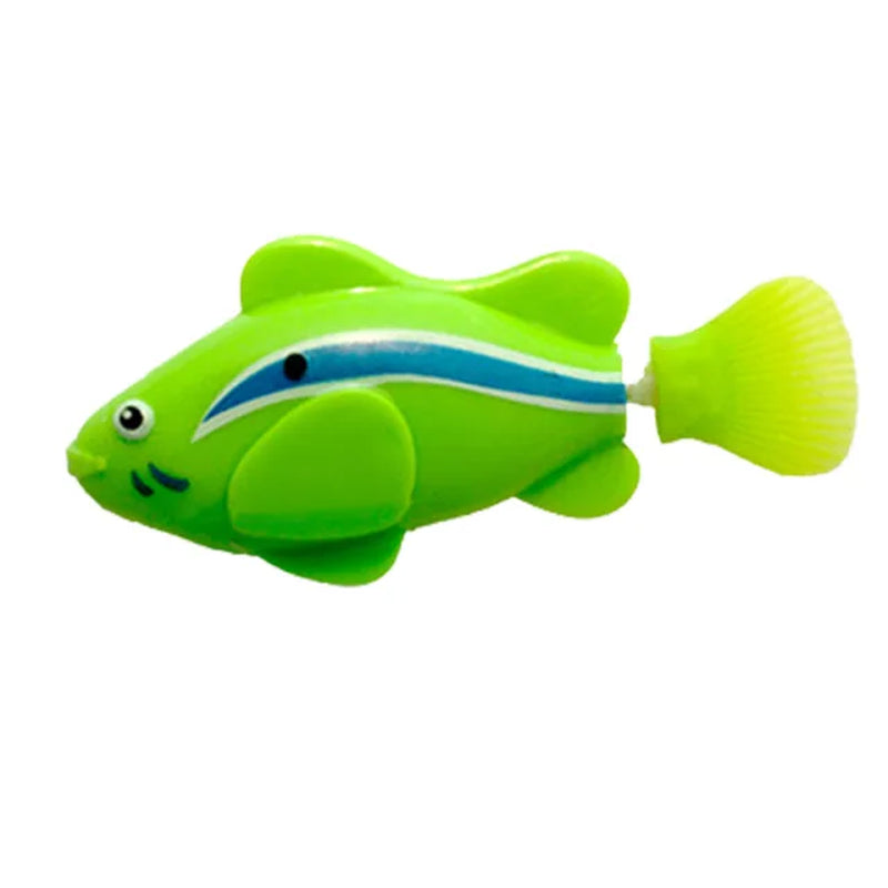 Glowing Electric Fish Toy to Stimulate Pet's Hunter Instincts