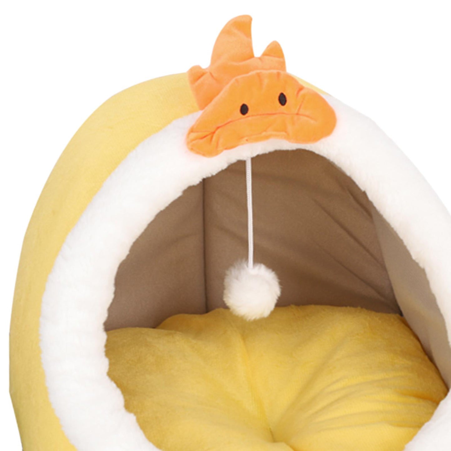 Cat Bed House Tent Cave with Removable Washable Cushion