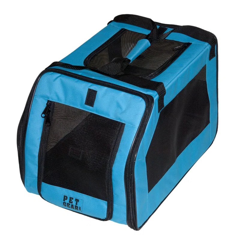 Plastic Pet Carrier with 2 Doors