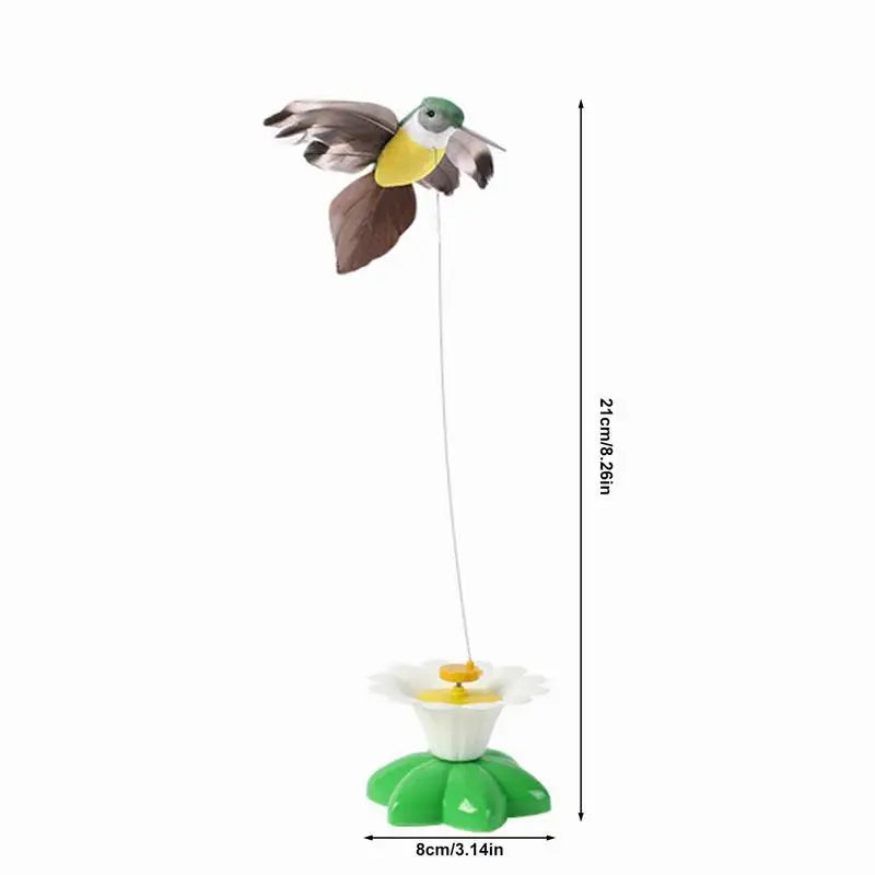 Cat Toy Rotating Electric Hummingbird