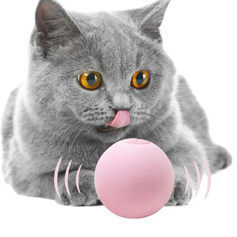 Electric Cat Ball Toys, Automatic Rolling Smart Cat Toys, Interactive for Cats Training 