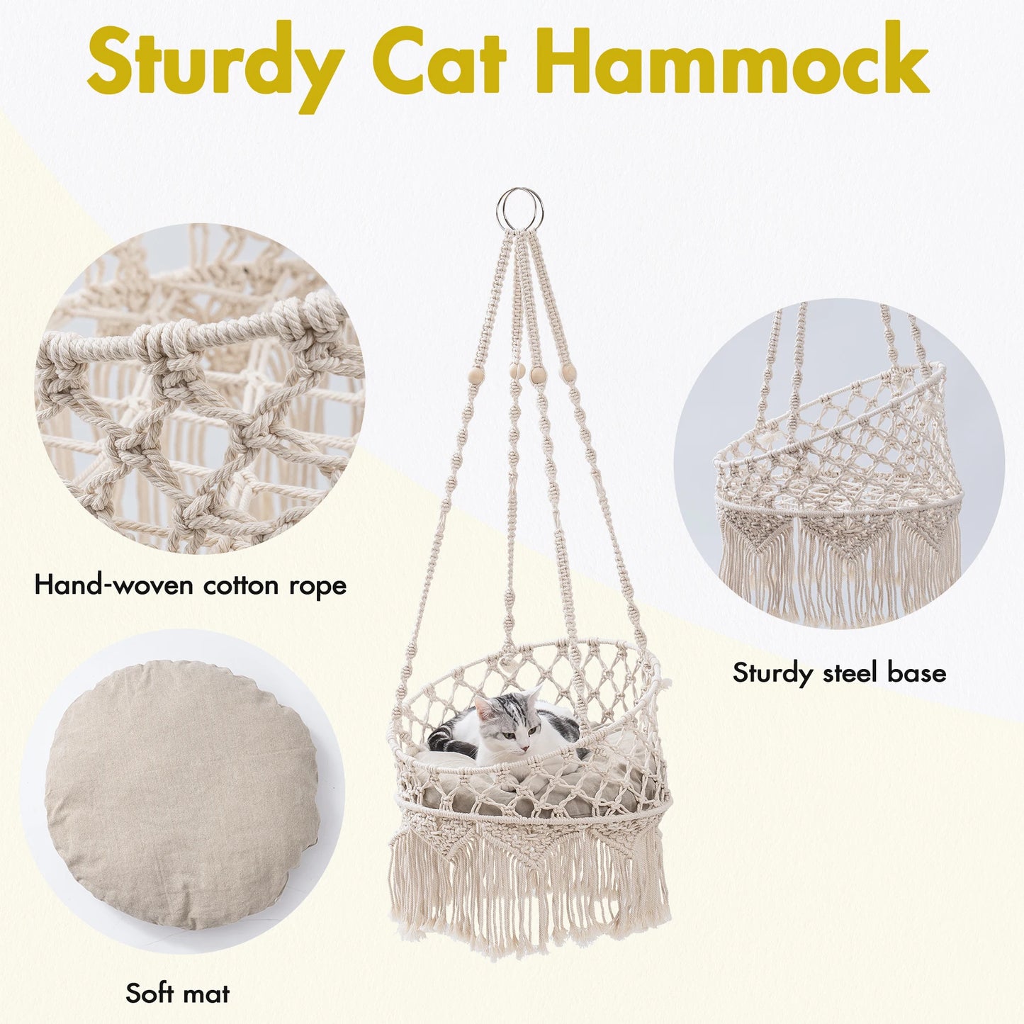 Cat Hammock, Swing Bed 