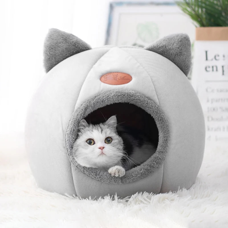 Cat Bed,  Cozy Cave Nest, Indoor