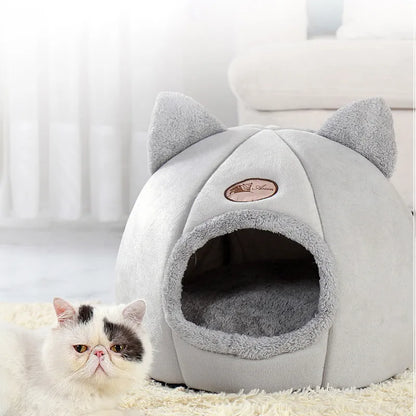 Cat Bed,  Cozy Cave Nest, Indoor