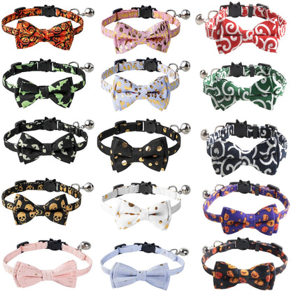 Cat Necklace Multi Color Pet Bow Tie for Cat 