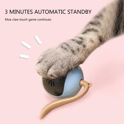 Smart Cat Toy, USB Rechargeable Automatic Ball, Self Rotating 