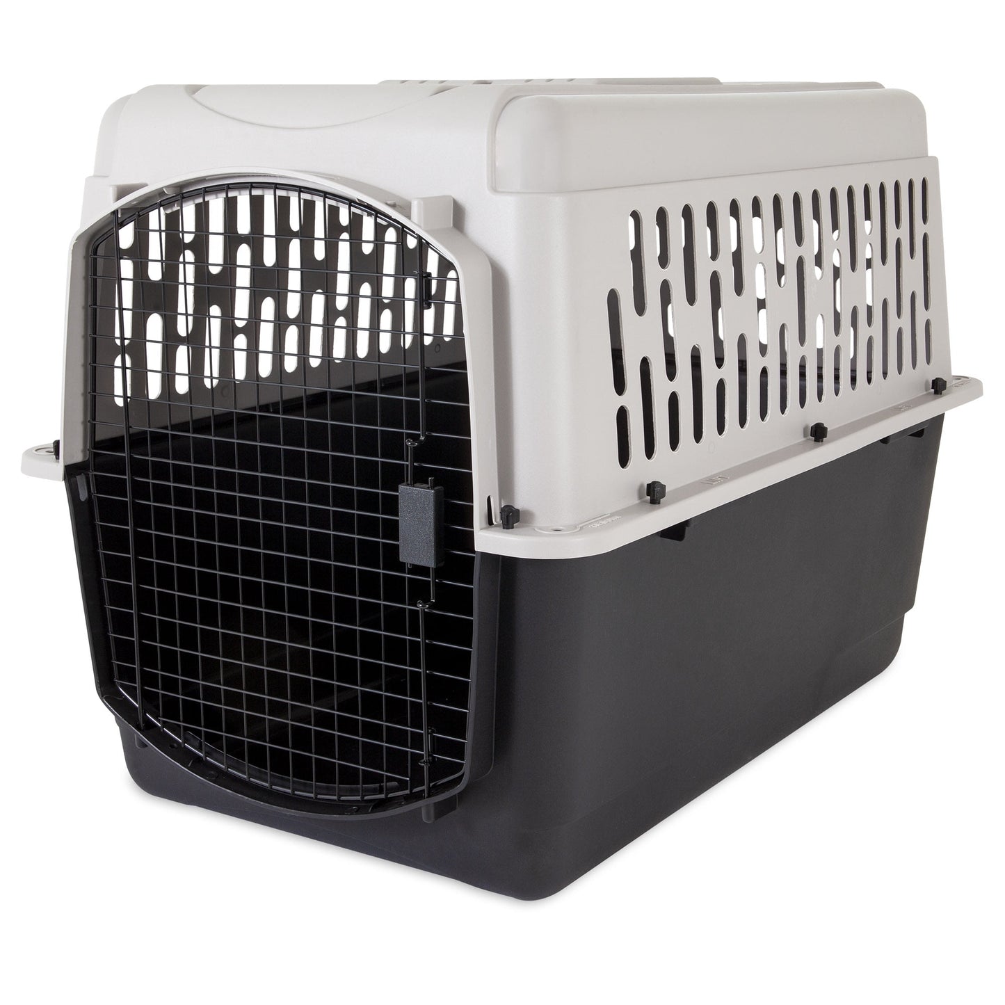 19" X-Small Plastic Crate Portable Carrier for Pets up to 10 Lbs