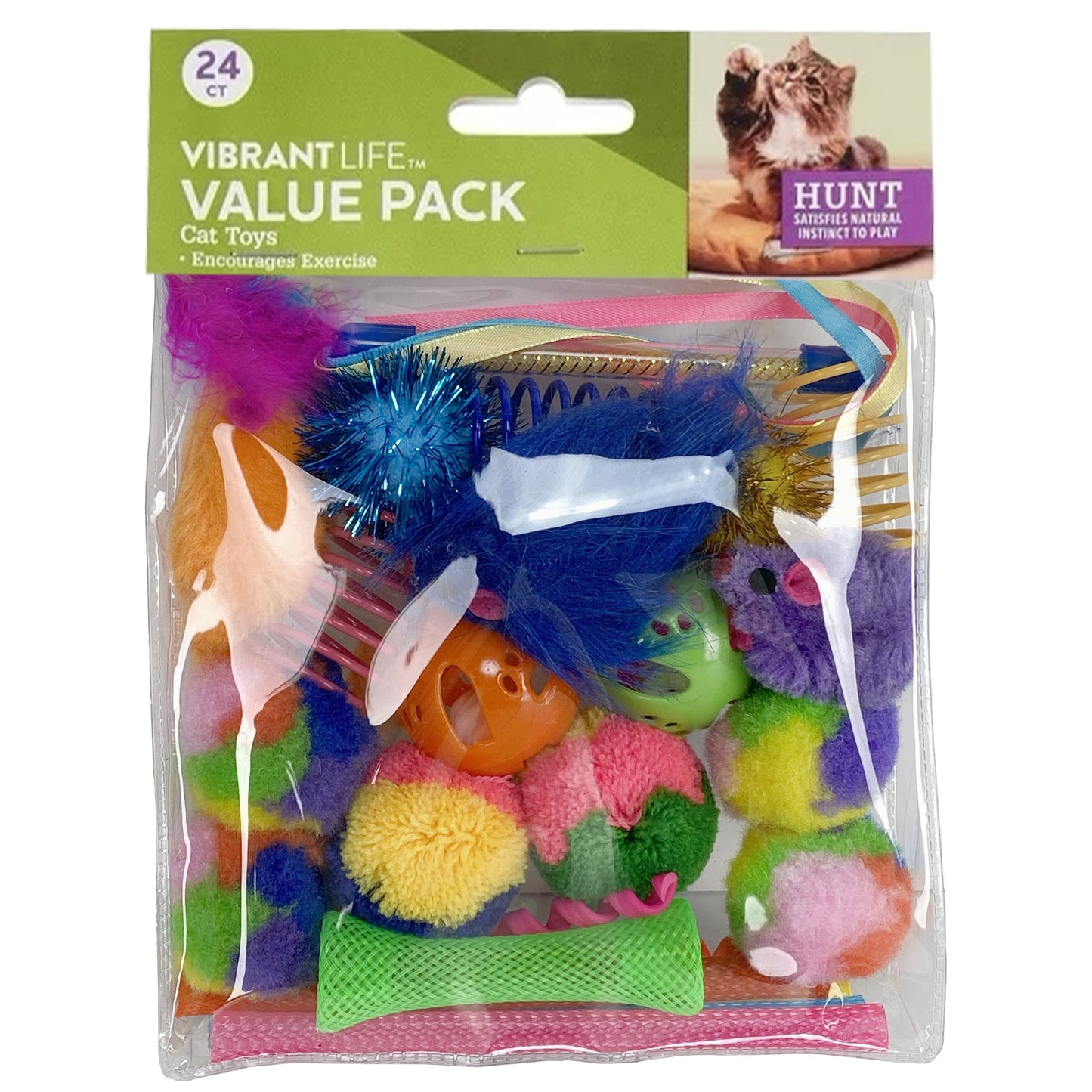 24 Piece Value Pack Cat Toys