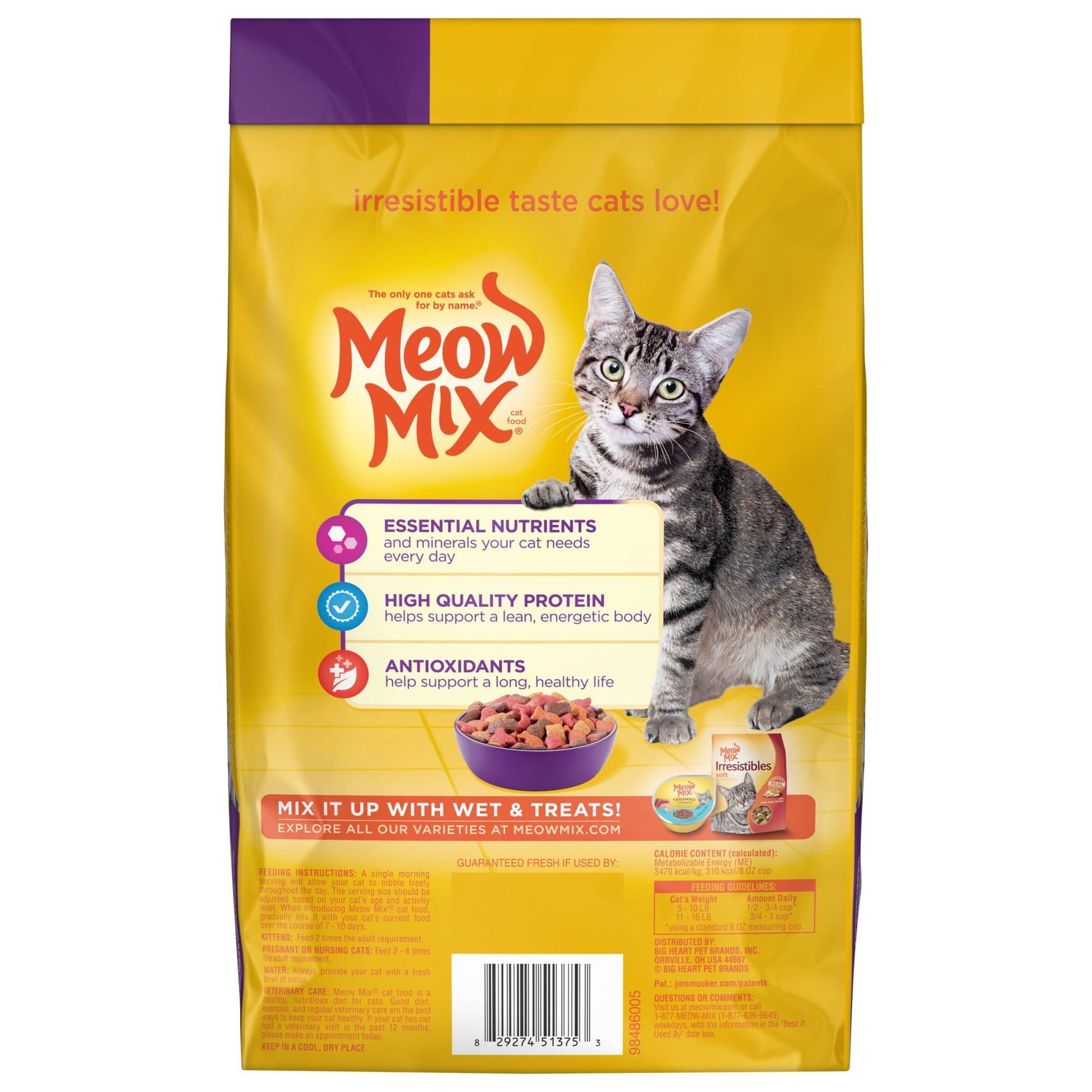 Original Choice Dry Cat Food, 3.15-Pound Bag