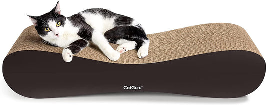 Cat Scratcher Lounge, Reversible Cat Scratching Board, Cardboard Cat Scratcher, Premium Cat Scratch Post, Durable Cat Scratchers, Cat Scratching Bed, Cat Scratching Post (XXL)