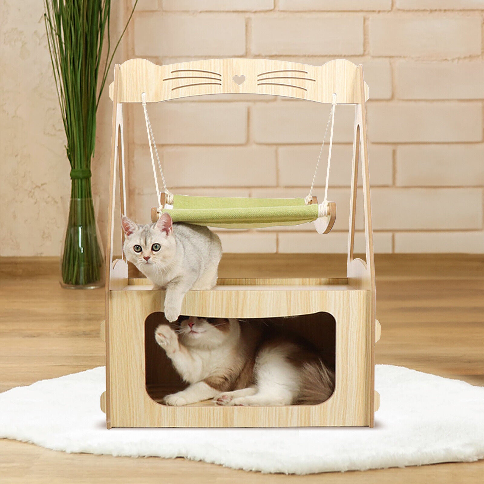 2In1 Cat Bed Hammock, Multi-Layer 