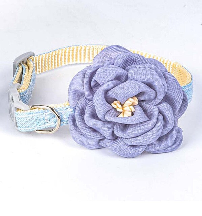 Camellia Flower Cat Collar