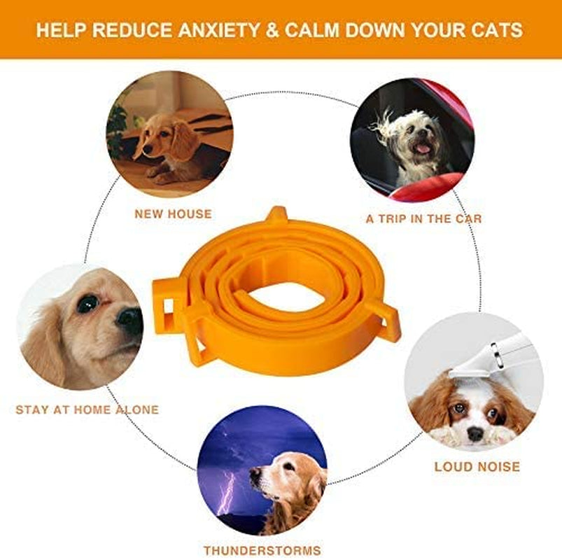 Cat Calming Collar, Adjustable Calming Cat Collars, Pheromone Collar for Cats 