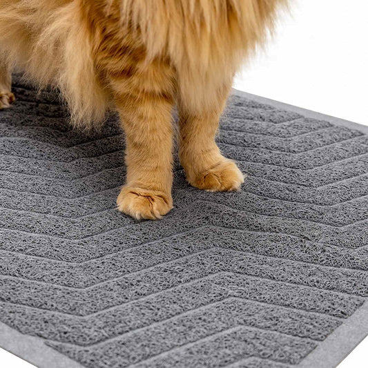 Cat Litter Box Mat, Urine-Resistant, Scatter Control