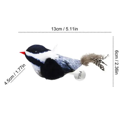 Universal Floppy Bird Cat Toys, Wand 