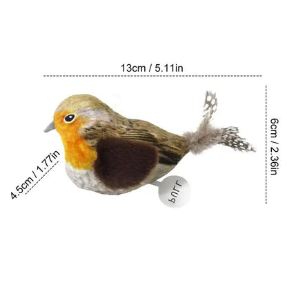 Universal Floppy Bird Cat Toys, Wand 